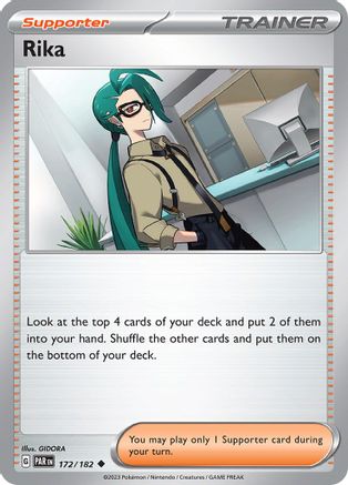 Rika (172/182) - SV04 Paradox Rift  - Uncommon