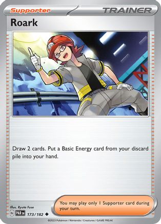 Roark (173/182) - SV04 Paradox Rift Reverse Holofoil - Uncommon