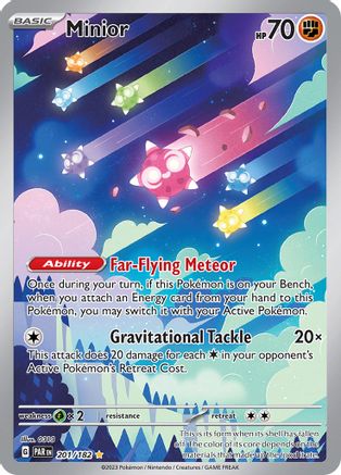 Minior (201/182) - SV04 Paradox Rift Holofoil - Illustration Rare
