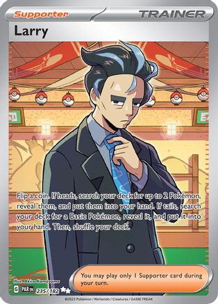 Larry (235/182) - SV04 Paradox Rift Holofoil - Ultra Rare