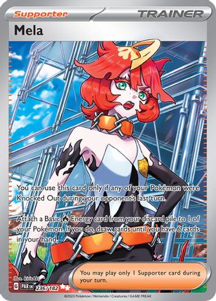 Mela (236/182) - SV04 Paradox Rift Holofoil - Ultra Rare