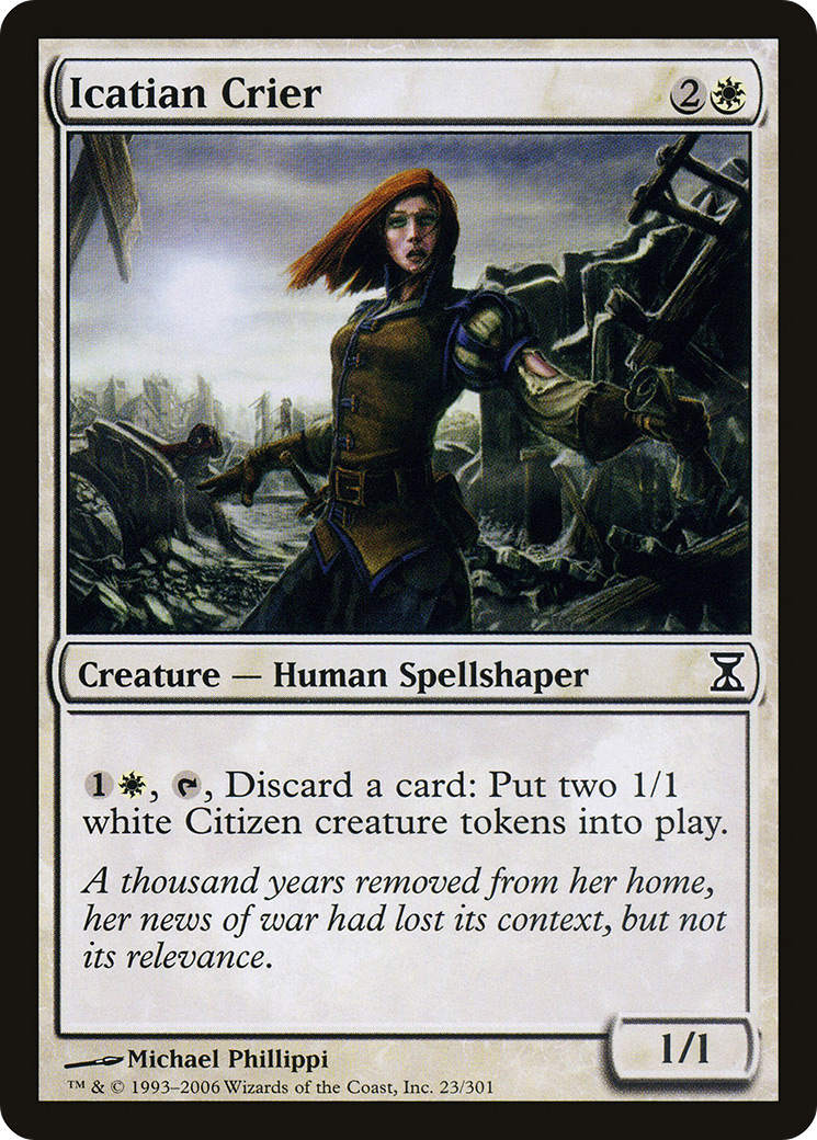 Icatian Crier  (TSP-023) - Time Spiral