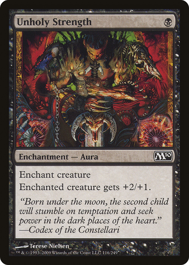 Unholy Strength (M10-116) - Magic 2010