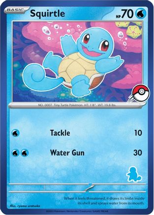 Squirtle (Blue Border) - My First Battle