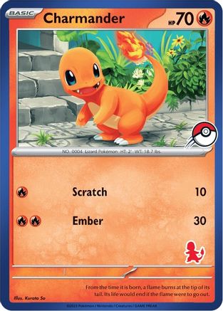 Charmander (Blue Border)  - My First Battle Normal
