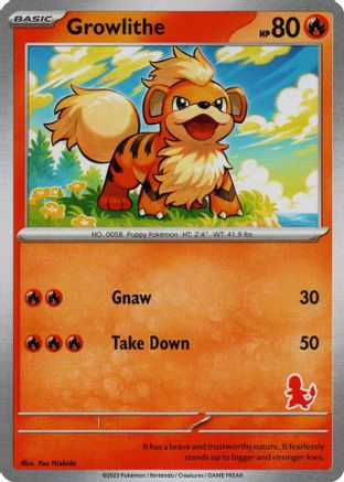 Growlithe  - My First Battle Normal