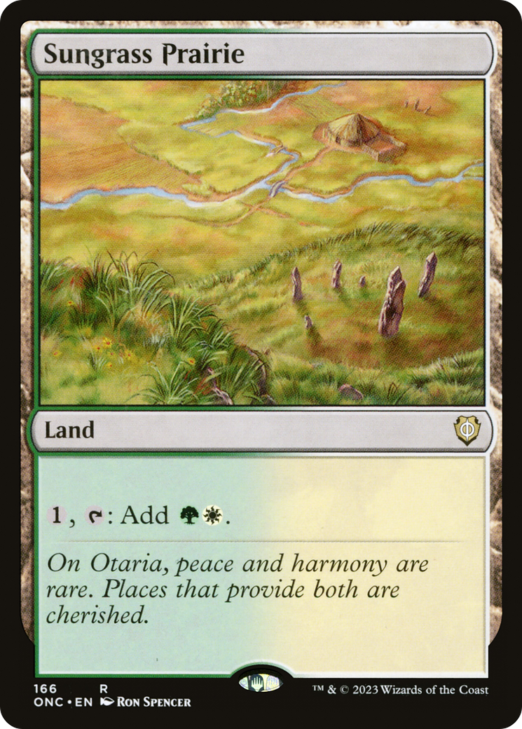 Sungrass Prairie (ONC-166) - Phyrexia: All Will Be One Commander