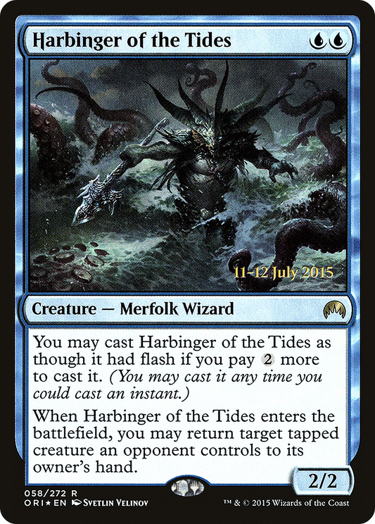 Harbinger of the Tides (PORI-58S) - Magic Origins Promos Foil