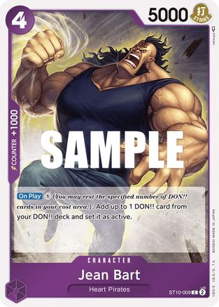 (ST10-009) Jean Bart - Ultra Deck: The Three Captains Foil