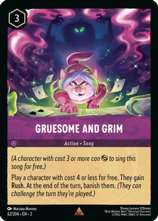 (062/204)  Gruesome and Grim - Rise of the Floodborn  Cold Foil
