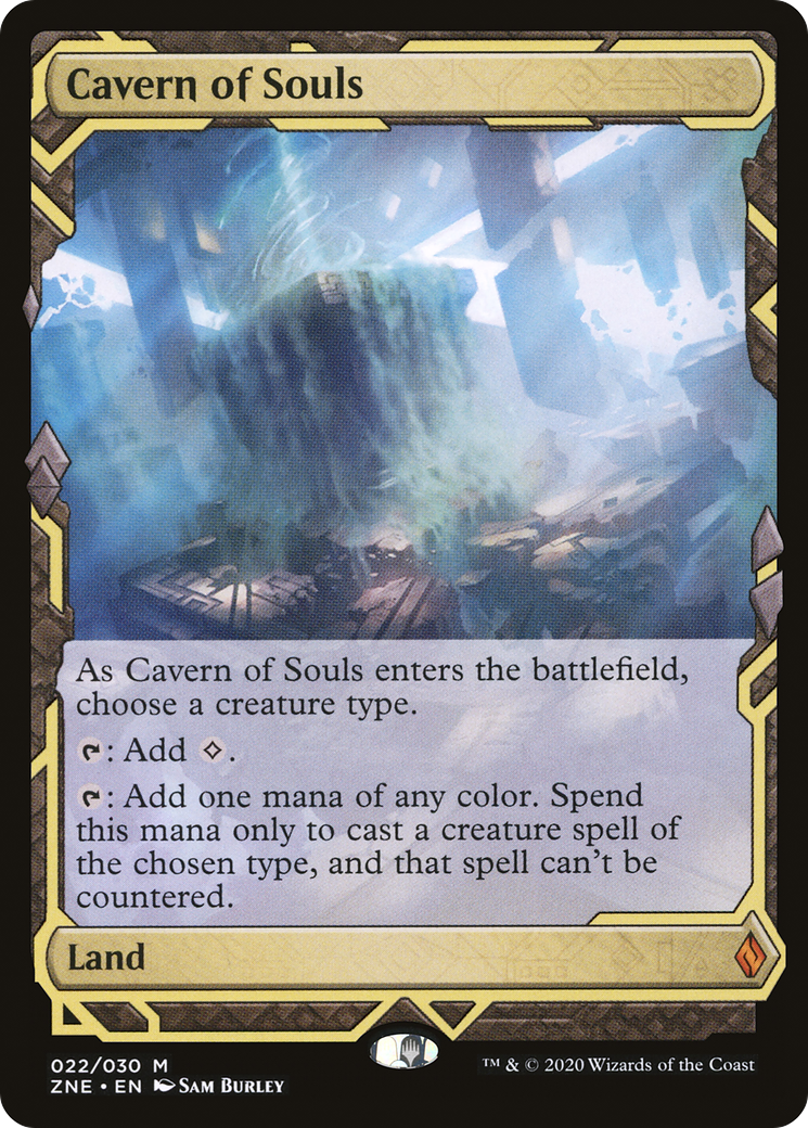 Cavern of Souls (ZNE-022) - Zendikar Rising Expeditions Foil