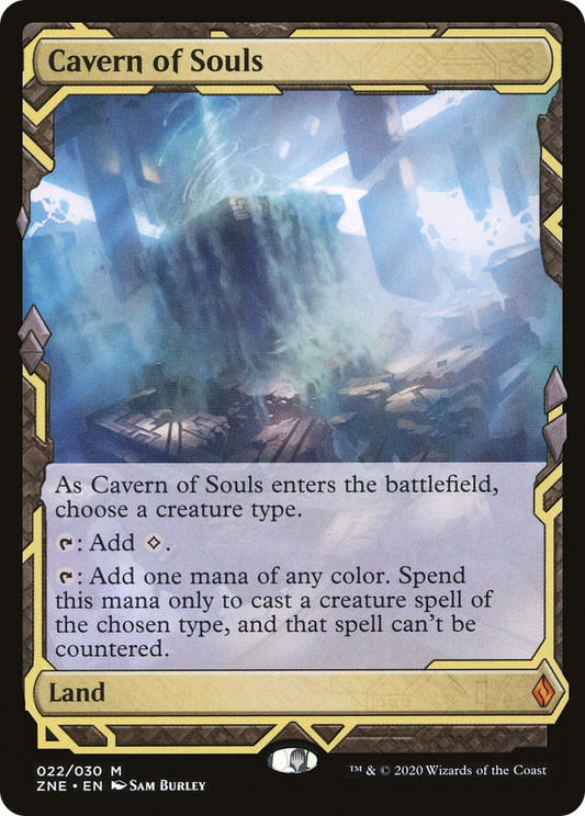 Cavern of Souls (ZNE-022) - Zendikar Rising Expeditions Foil