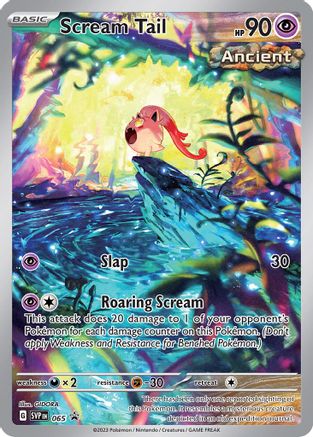 Scream Tail (65) - SV Scarlet & Violet Promo Cards Holofoil - Promo