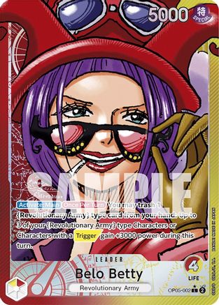 Belo Betty (002) (Alternate Art) (OP05-002) - Awakening of the New Era Foil