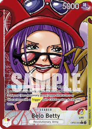 (OP05-002) Belo Betty (002) (Alternate Art) - Awakening of the New Era Foil