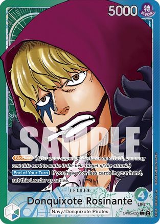 Donquixote Rosinante (022) (Alternate Art) (OP05-022) - Awakening of the New Era Foil