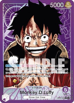 (OP05-060) Monkey.D.Luffy (060) (Alternate Art) - Awakening of the New Era Foil