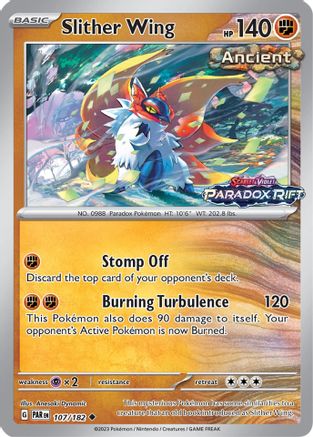 Slither Wing - 107/182 (Store Exclusive Promo) 107 - Miscellaneous Cards & Products Reverse Holofoil