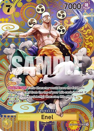 Enel (100) (SP) (OP05-100) - Awakening of the New Era Foil