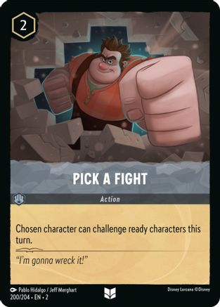 (200/204)  Pick a Fight - Rise of the Floodborn  Cold Foil