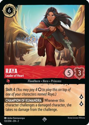 (123/204)  Raya - Leader of Heart - Rise of the Floodborn  Normal