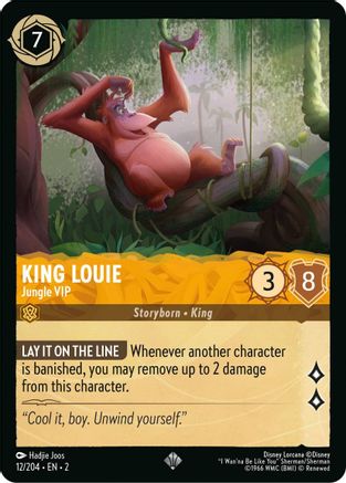 (012/204)  King Louie - Jungle VIP - Rise of the Floodborn  Normal