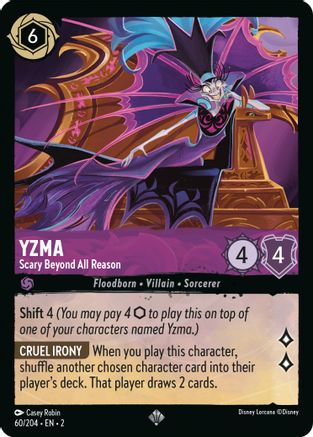 (060/204)  Yzma - Scary Beyond All Reason - Rise of the Floodborn  Normal