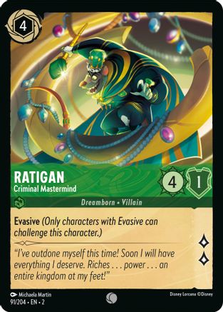 (091/204)  Ratigan - Criminal Mastermind - Rise of the Floodborn  Normal
