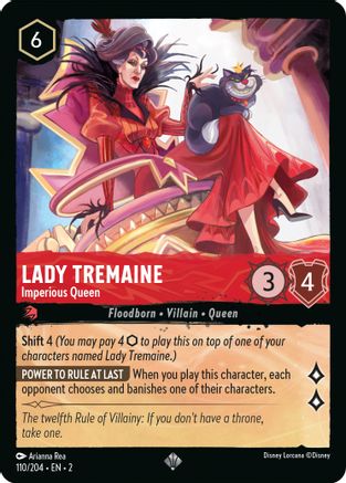 (110/204)  Lady Tremaine - Imperious Queen - Rise of the Floodborn  Normal