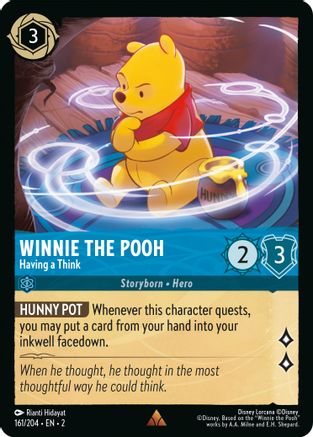 (161/204)  Winnie the Pooh - Having a Think - Rise of the Floodborn  Normal