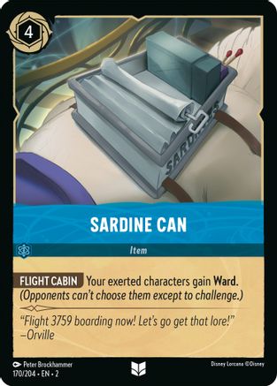 (170/204)  Sardine Can - Rise of the Floodborn  Cold Foil