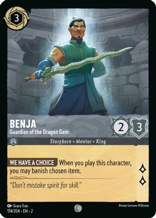 Benja - Guardian of the Dragon Gem (174/204) - Rise of the Floodborn