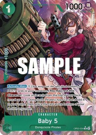 (OP05-034) Baby 5 (034) (Alternate Art) - Awakening of the New Era Foil