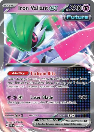 Iron Valiant ex (68) - SV Scarlet & Violet Promo Cards Holofoil - Promo