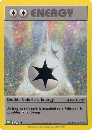 Double Colorless Energy (CLV) 32 - Trading Card Game Classic Holofoil