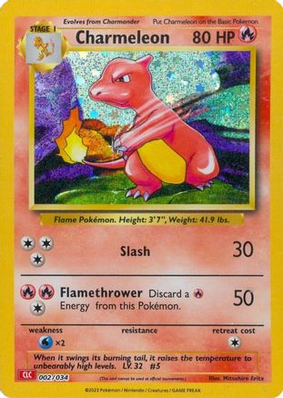 Charmeleon 2 - Trading Card Game Classic Holofoil