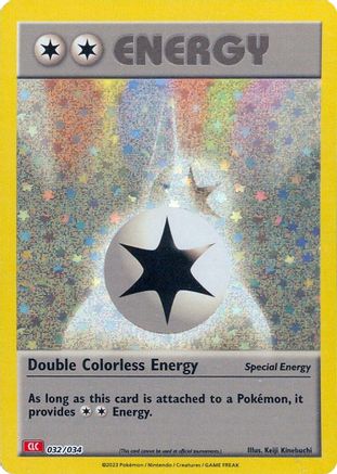 Double Colorless Energy (CLC) 32 - Trading Card Game Classic Holofoil