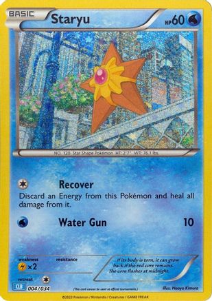 Staryu 4 - Trading Card Game Classic Holofoil