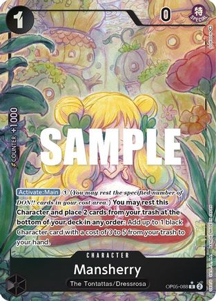 (OP05-088) Mansherry (Alternate Art) - Awakening of the New Era Foil