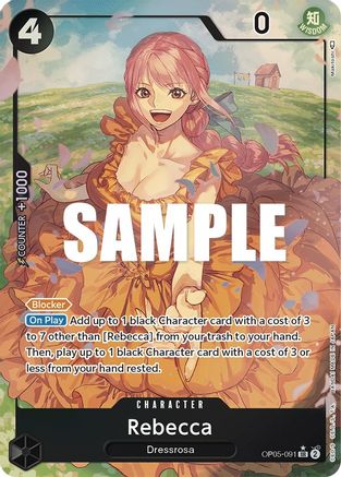 Rebecca (Alternate Art) (OP05-091) - Awakening of the New Era Foil