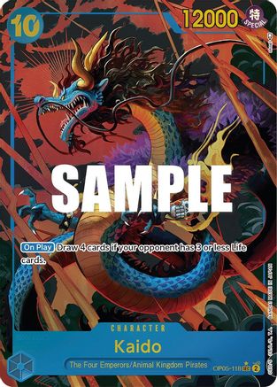 Kaido (118) (Alternate Art) (OP05-118) - Awakening of the New Era Foil