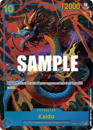 (OP05-118) Kaido (118) (Alternate Art) - Awakening of the New Era Foil