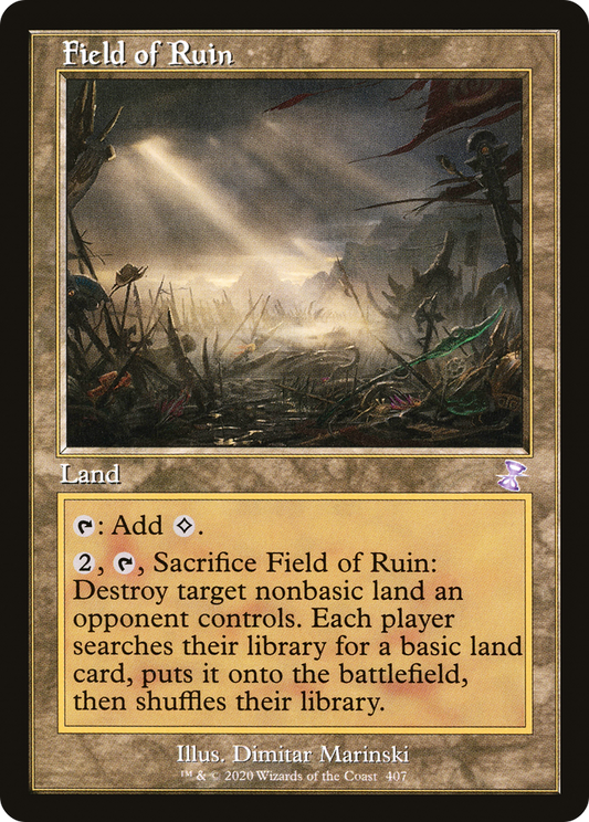 Field of Ruin (TSR-407) - Time Spiral Remastered Foil