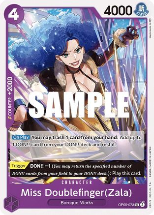 (OP05-073) Miss Doublefinger(Zala) - Awakening of the New Era Normal