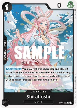 (OP05-082) Shirahoshi - Awakening of the New Era Foil