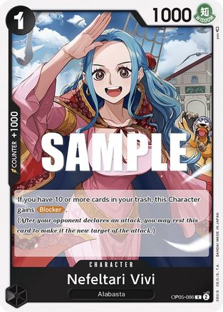 (OP05-086) Nefeltari Vivi - Awakening of the New Era Foil