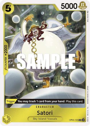 Satori (OP05-105) - Awakening of the New Era Foil