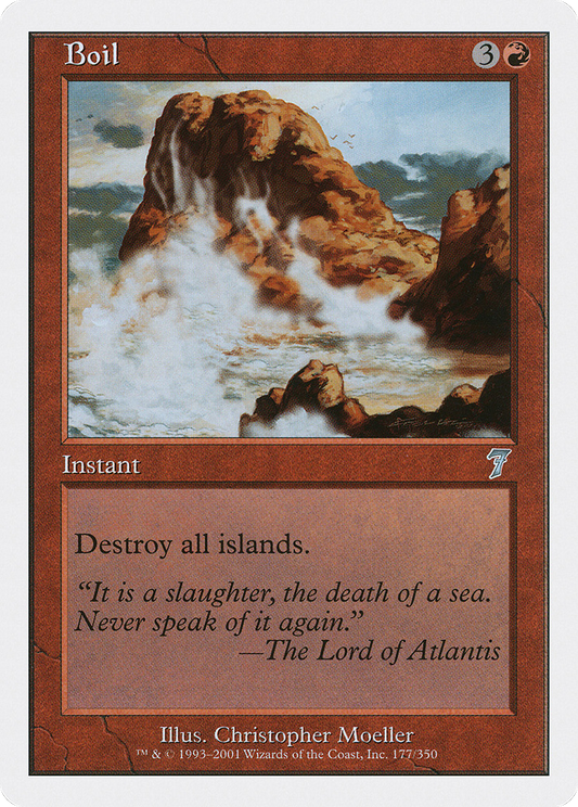 Boil (7ED-177) - Seventh Edition