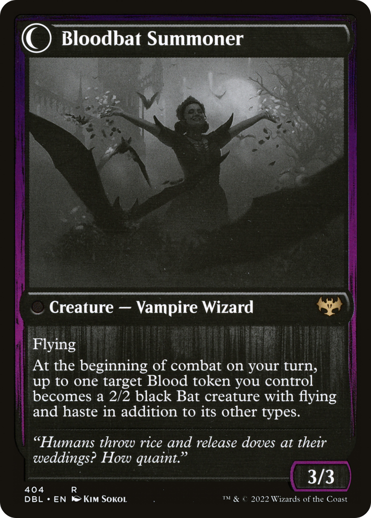Voldaren Bloodcaster  (DBL-404) - Innistrad: Double Feature: (Double Faced Transform) Foil