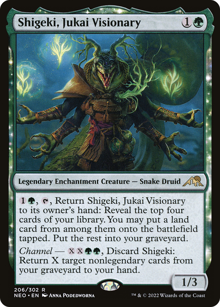 Shigeki, Jukai Visionary (NEO-206) - Kamigawa: Neon Dynasty